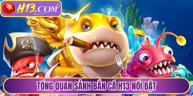 Tổng quan sảnh bắn cá H13 nổi bật 