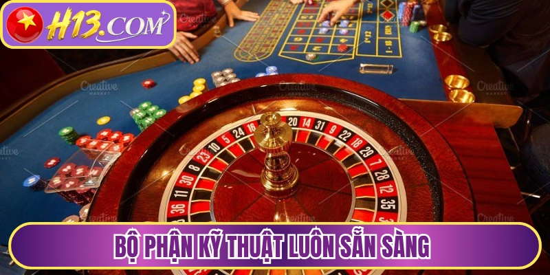 Bộ phận kỹ thuật luôn sẵn sàng